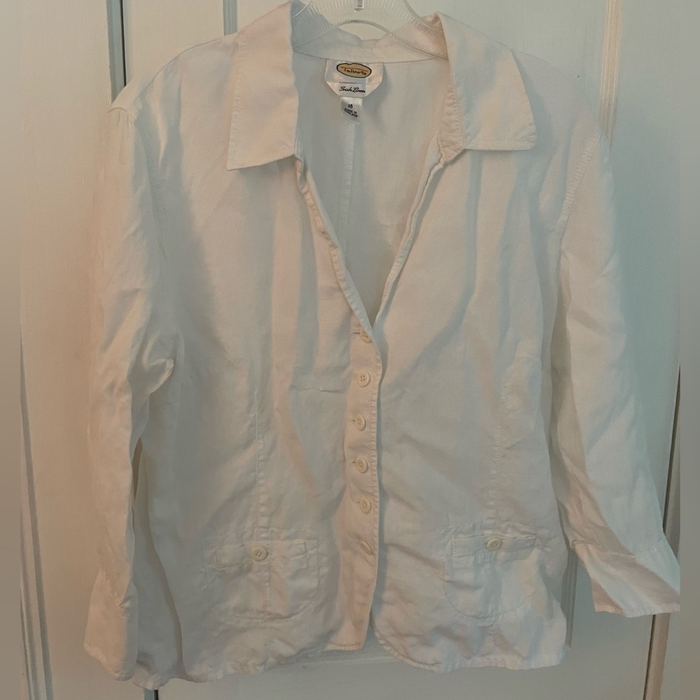 Talbot’s Irish Linen Blazer